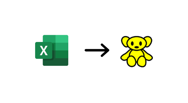 Connect and Calculate a Teddy Project with Excel