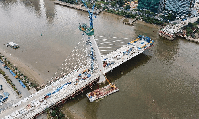 Figure 11. Balanced construction of the cantilever stage.