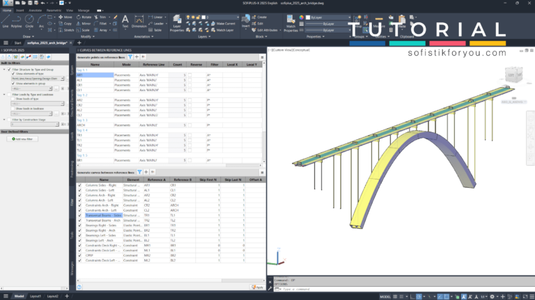 Curves Between Reference Lines