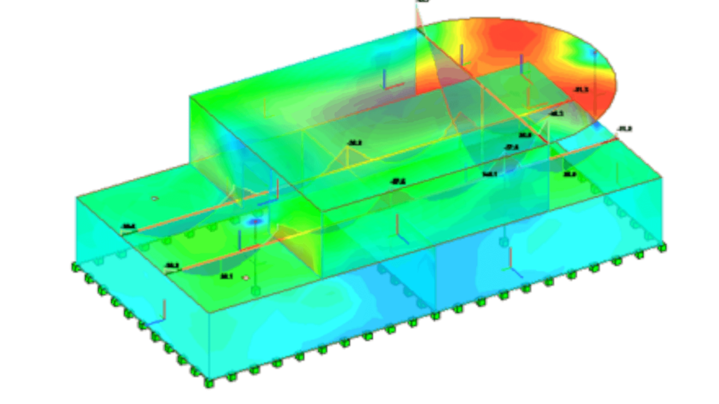 Reinforced Concrete Building in Revit